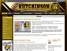 Tablet Screenshot of hutchbaseball.com